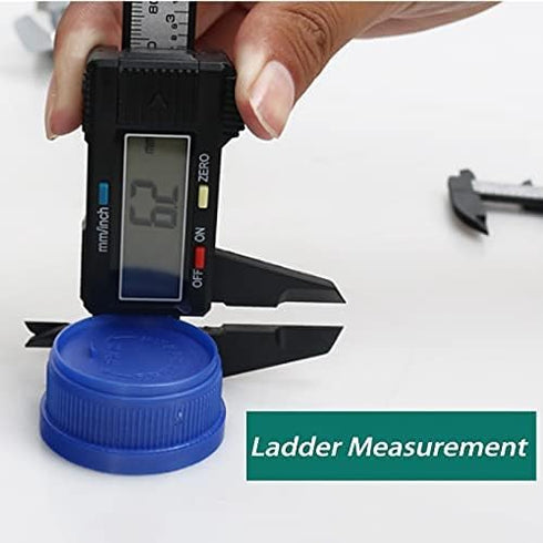Digital Calipers, Electronic Measuring Tool with LCD Screen, 0-6" Caliper for Jewelry Measurement and 3D Printing
