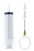 150ml Syringe with 27.6 Inch Tube and Blunt Needle 14G 1.5”, Large Plastic Syringe for Scientific Labs, Watering