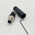 2Pcs M8 4 Pin Connector, Unshielded Field Assembly Wireable Sensor IP67 A Code Straight Type Adapter