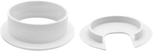 Desk Grommet 2 Inch, Plastic Wire Organizers, 5 Computer Cable Hole Cover Plugs