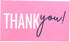RXBC2011 2x3.5 Inch Pack 450 Thank You for your support Cards Handwritten Lettering Design Thank you small business