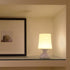 LED Mood Light, Scandinavian Battery Powered Night Light, Cordless Minimalist Table Lamp, Small White Lamp, Gift Ideas