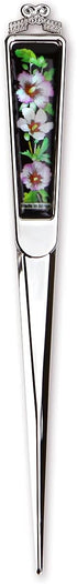 Envelope Opener Cutter Knife: 168mm Decorative Letter Opener for Envelopes, Rustproof Iron, Anti-Fingerprint (Rose of