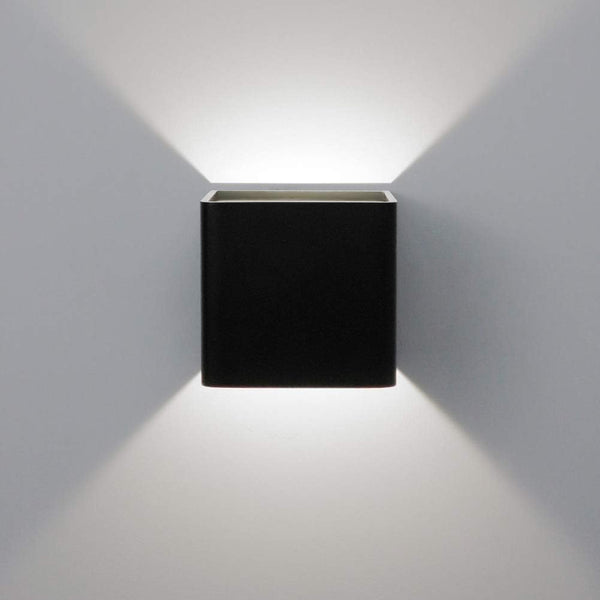 Aipsun Square Matte 10W LED COB Modern Up and Down Wall Light