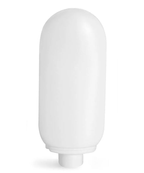 Packaging 4 Oz 24 Pack SKS Bottle & White HDPE Tottles with Snap Top Caps, Durable Squeeze Bottles for Lotion, UV