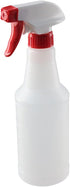 16 Oz Plastic Spray Bottles, 500ml Refillable Empty Heavy Duty Mist Stream Trigger Sprayer for Home Garden