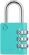XD35 Combination Lock, 3-Digit Padlock for School, Gym, Sports Locker Lock, Outdoor, Toolbox, Case Storage (1-Pack)