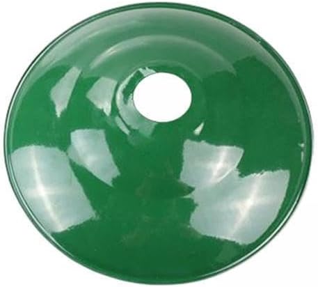 IEUDNS 2X Enamel Ceiling Lamp Cover Shade Green DIY Industrial Barn Lighting Fixture