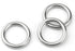 30 PCS Welded Stainless Steel O-Ring - Welded Round Rings for Camping Belt, Dog Leashes, Luggage Accessories (3mm×15mm