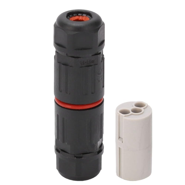 Chiffonade Wire Connector PA66 Fire Retardant IP68 with 3-Core Terminal Adapter for Outdoor