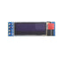 Senzooe 0.91 inch 128 32 OLED display module x serial screen IIC interface (screen blue)