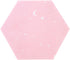 STOBOK Felt Board Home Decor Tile Stickers, Hexagon Memo Board DIY Decor for Home and Photo Wall