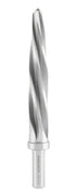 Accusize Industrial Tools HSS Spiral Flute Aligning Reamer, 3/4'' Cutting Diameter, 1/2'' Shank Diameter