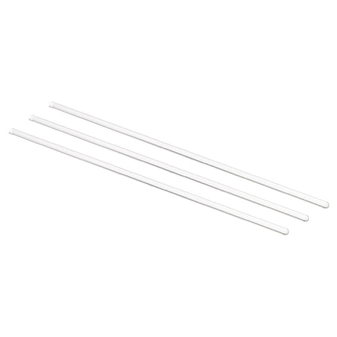 MECCANIXITY 3.3 Borosilicate Glass Stick, 7.87" Length, 4mm Dia Stir Rod Mixing Tools for Lab Kitchen Science 3Pcs