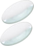 2pcs Double Convex Lens 30mm Diameter 50mm Focal Length Optical Glass for