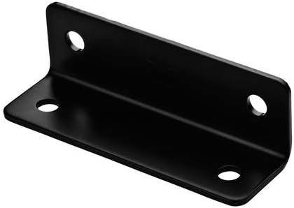 National Hardware N351-484 1212BC Corner Brace, Black Finish