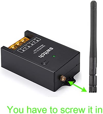 dstfuy 12V,DC 12V/24V/48V/72V/40A 984FT Remote Control Switch Relay, Wireless RF Switch with Long Range,Remote Switch