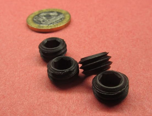 Generic Black Oxide Alloy Steel Hollow Lock Jam Set Screws 7/16"-14 x .219"