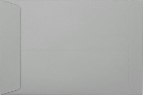 LUXPaper 6 x 9 Open End Envelopes | Peel & Press | Gray Wove | 28lb. Text | 50 Qty