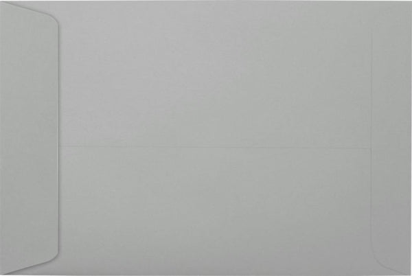 LUXPaper 6 x 9 Open End Envelopes | Peel & Press | Gray Wove | 28lb. Text | 50 Qty