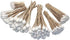 Grip 325 pc Cotton Swab Assortment - Super Absorbent, Low Lint, Wood Handles for Auto Detailing, Electronics, Cleaning
