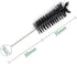 6 Piece 65mm Mini Short Soft Nylon Brush Cleaner for Glass Tube Cleaning Tools Lab Brushes by Louishy
