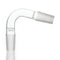 75 Degree Bent Distillation Adapter, Borosilicate Glass Laboratory Adapter with 24/40 Inner Joints