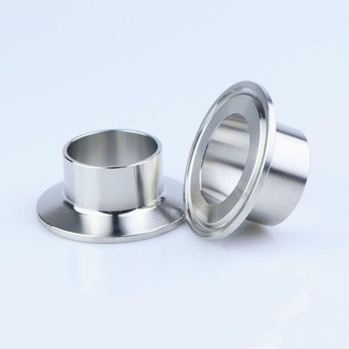 HNIGLLEEHN 1pc SS304 Applications(114mmx130) Stainless Steel Tri Clamp Ferrule - Sanitary Pipe Fitting for Homebrew