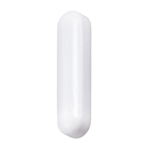 YOKIVE Magnetic Stir Bar, 1-Inch Laboratory Bar, Corrosion Resistant for Stirring Liquids (White)