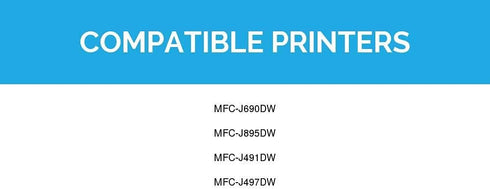 LD Products Compatible Ink Cartridge Replacement for Brother LC3013, High Yield Black, 3-Pack