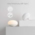 EASZZZ Dimming, 1-Pack Baby Night Light, Nursery Night Lamp for Breastfeeding, Soft BPA Free Silicone Touch Night Lamp