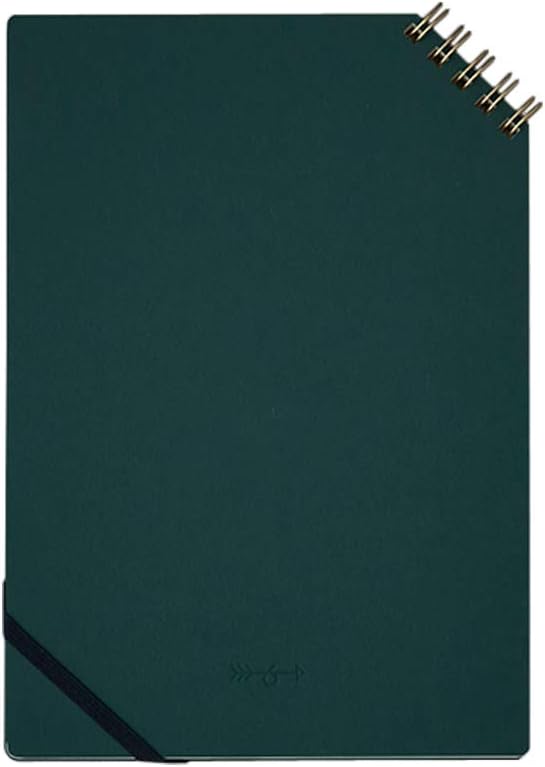 Japanese Ring Notebook, Green, Lined