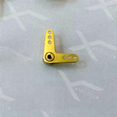 Delmitan 1PCS 2MM Replacement Part For Metal Brass Aperture Rudder Rocker Arm For Simulation RC Boat Models Accessories