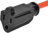 Monoprice Coiled Power Tool Extension Cord, NEMA 5-15P to 5-15R, Expands from 3 to 10 Feet, 13 Amp, 16AWG