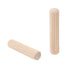 100 Pack 3/8" Wood Dowel Pins, Straight Grooved Pins for Furniture Door and Dowel Jig