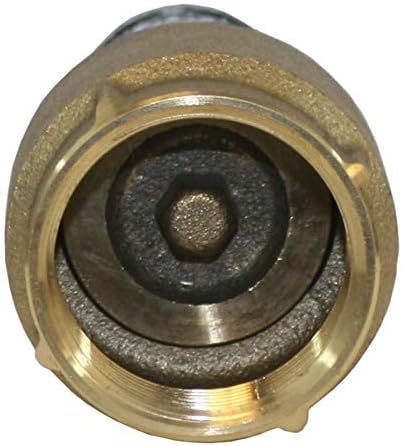 Merrill MFG FVNL100 1" No-Lead Brass Foot Valve - 710 Series, 1" Female Connection
