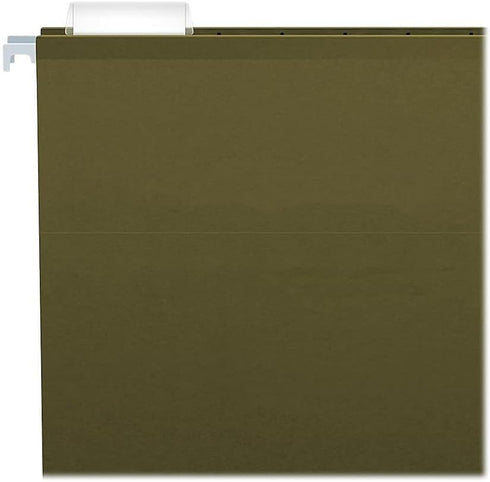 Pendaflex 04153X1 Reinforced 1" Extra Capacity Hanging Folders, Legal, Standard Green, Box of 25