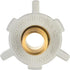 EFIELD Pex 1/2" Pex x 1/2" Female NPT Swivel Adapter, Pack of 2