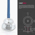 Chestpiece-Headset, MDF747XP04 MDF Instruments, Acoustica Lightweight Stethoscope for Doctors, Nurses, Students, Home