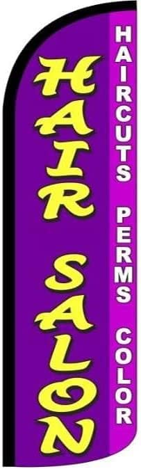 Generic 4 Less Co HAIR SALON HAIRCUTS PERMS COLOR Windless Swooper Flag Feather