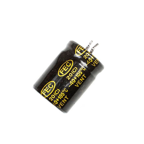 Luftschloss 2Pcs 250V 220uf 22x30mm Electrolytic Capacitor, High Frequency Low ESR Aluminum Electrolytic Capacitors