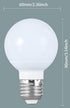 E26 Bulb G19/G60 6W Bulb(50W Bulb E26 3000K AC85-265V 4 Pack Globe LED Light Vanity Light Equivalent) Round Makeup