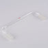 stonylab Borosilicate Glass Distilling Adapter, 75 Degree and 105 Degree Bent Chemistry Adapter, 200 mm Length