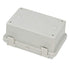 Zulkit IP65 Waterproof ABS Plastic Electrical Box - Hinged Shell with 2 Cable Glands, 5.9 x 3.9 x 2.8 inch.