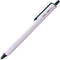 OHTO GS02 Roller Gel Pen – Retractable Needle Tip 0.5mm Fine Point, Pearl White Barrel, Ultra-Quick Drying Black Gel Ink