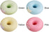 Tape Dispenser Mini Tape Cutter, Donut Shape Tape Cutter Box Case, Tapes Included for Home, School, Office Use