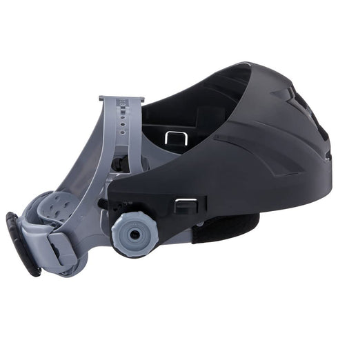 Jackson Safety High Impact Resistant F4XP Premium Crown with Ratcheting Headgear, Universal Window Pattern, Black