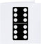Azeeda 'Domino Game Tile' Blank Greeting Card (GC00086415)