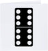 Azeeda 'Domino Game Tile' Blank Greeting Card (GC00086415)