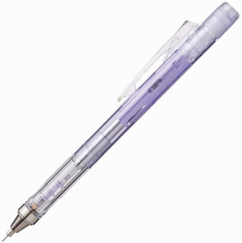 Tombow Mechanical Pencil, Monograph Clear Color 0.5mm, Clear Purple (DPA-138F) by Tombow